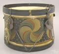 Tole childs drum 19th c