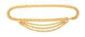 A Chanel Goldtone Chain Link Belt