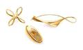 A Collection of 18 Karat Yellow Gold Diamond and Citrine Jewelry Michael Good