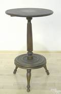 Sellersville Pennsylvania walnut candlestand ca 1830