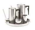 A Danish Stainless Steel Coffee and Tea Service