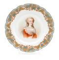A Sevres Porcelain Plate