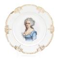 A Sevres Porcelain Plate