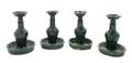 Four Chinese Ceramic Candlesticks