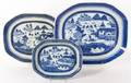 Three Chinese Export Porcelain Platters