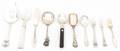 A Group of Ten Silver Flatware Articles