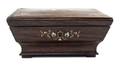 A Victorian Rosewood Brass and Ivory Inlaid Box