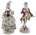 A Pair of German Porcelain Figures Franz Witter
