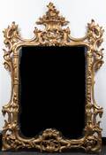 A George III Style Gilt and Gesso Mirror