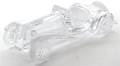 A Daum Glass Figure of A Bugatti 55 Roadster
