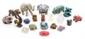 Twenty Carved Hardstone Animals