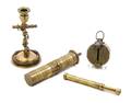 A Collection of Brass Decorative and Utilitarian Articles