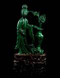 A Malachite Figure