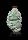 A Jadeite Snuff Bottle