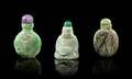 Three Jadeite Snuff Bottles