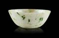 A Carved Jadeite Chrysanthemum Bowl