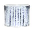 A Blue and White Porcelain Brush Pot