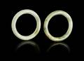 Two Jadeite Bangles