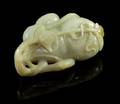 A Jade Carving of a Gourd