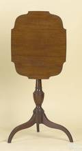 Pennsylvania Federal mahogany candlestand ca 1800