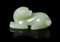 A Carved Jade Toggle
