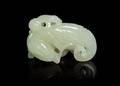 A Jade Figural Toggle