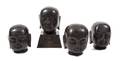 Four Stone Heads of Buddha