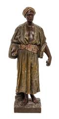 A Continental Terra Cotta Figure