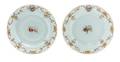 A Pair of Chinese Export Porcelain Plates