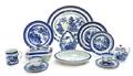 A Group of Thirteen Chinese Export Porcelain Articles