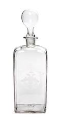 A Russian Glass Decanter