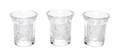 A Set of Three Lalique Cordials