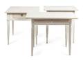 Three Swedish Painted Occasional Tables