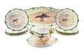 A Limoges Porcelain Fish Service