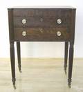 Philadelphia Federal mahogany work table ca 1825