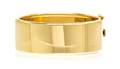 A 14 Karat Yellow Gold Bangle Bracelet
