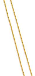 A High Karat Yellow Gold Rope Chain