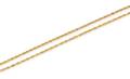 A Yellow Gold Longchain Necklace