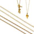 A Collection of Yellow Gold and Goldtone Jewelry
