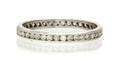 A Platinum and Diamond Eternity Band