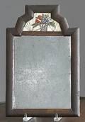 Queen Anne courting mirror ca 1740