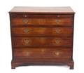 A George II Style Mahogany Bachelors Chest