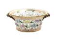 A Royal Copenhagen Porcelain Flora Danica Fruit Basket