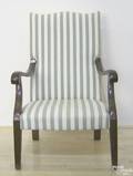 MidAtlantic late Federal lolling chair ca 1830