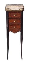 A Louis XVXVI Transitional Style Diminutive Side Table
