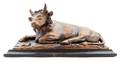 A Carved Wood Model of Zeus as the Bull