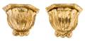 A Pair of Giltwood Wall Brackets