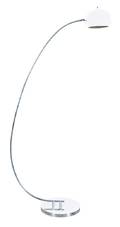 A Chrome Floor Lamp