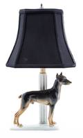 A German Porcelain Model of a Pinscher