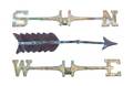A Set of Copper Weather Vane Directionals